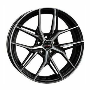 Llanta de aluminio Borbet QX 8.5x20 ET45 5x112 66.5 (Mate, Negro, Pulido) · Volkswagen ID.3