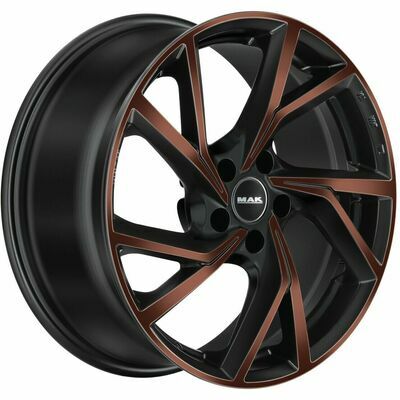 Llanta de aluminio MAK Stilo 8.5x19 ET40 5x114 76 (Negro) · Infiniti Q60