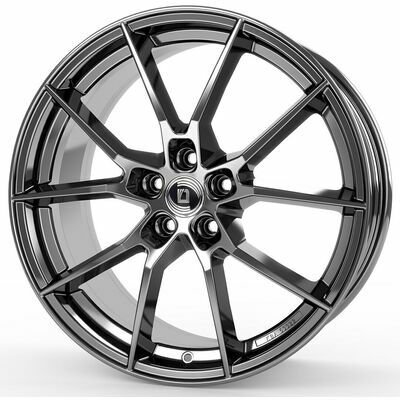 Llanta de aluminio Diewe Alla 8x19 ET20 5x112 66.6 (Platinium) · Audi Q8
