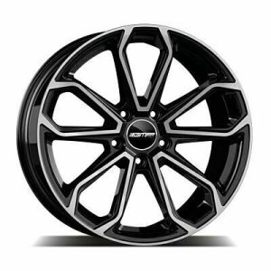 Llanta de aluminio GMP Italia Furiosa 8.5x21 ET25 5x130 66.5 (Diamante, Negro) · Porsche Macan
