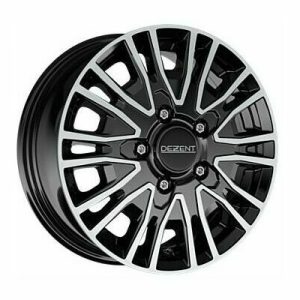 Llanta de aluminio Dezent KE 6.5x16 ET55 5x118 71.1 (Negro, Pulido) · Citroën Jumper