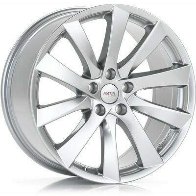 Llanta de aluminio Platin P106 9.5x19 ET45 5x114.3 64.2 (Plata) · Tesla Model Y
