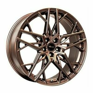 Llanta de aluminio Brock B44 8.5x19 ET30 5x114 72.6 · Mitsubishi Lancer Evo