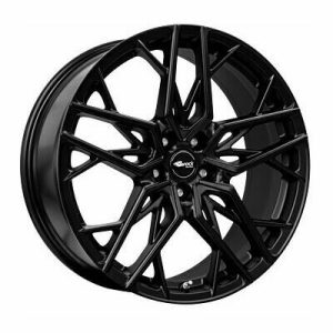 Llanta de aluminio Brock B44 8.5x19 ET30 5x114 72.6 (Mate, Negro, Sat) · Mitsubishi Lancer Evo