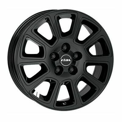 Llanta de aluminio Rial Transporter 2 7.5x18 ET46 5x108 65.1 (Diamante, Negro) · Citroën Jumpy