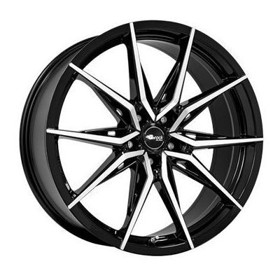 Brock B42 Llanta de aluminio Brock B42 8x18 ET30 5x114 72.6 (Gris, Negro) · Genesis Genesis, Lancia Flavia