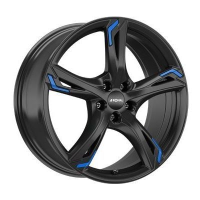 Llanta de aluminio Ronal R62 Blue 8.5x20 ET40 5x114.3 82 (Azul, Negro) · Ford Explorer