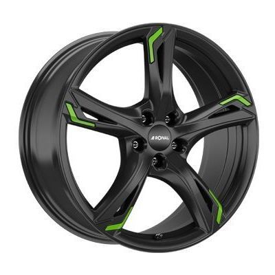 Ronal R62 Green Llanta de aluminio Ronal R62 Green 7.5x17 ET40 5x114.3 82 (Negro, Verde) · Dodge Nitro