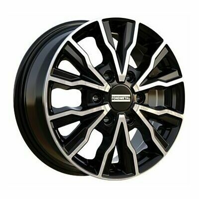 Llanta de aluminio Fondmetal PRO2 6.5x16 ET54 6x130 84.1 (Brillante, Negro) · Mercedes Sprinter