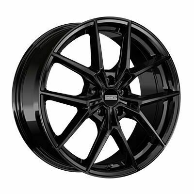 Llanta de aluminio Fondmetal Iupiter 8x19 ET26 5x112 66.5 (Brillante, Negro) · BMW X3