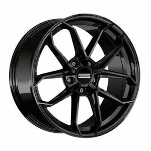 Fondmetal Zelos Llanta de aluminio Fondmetal Zelos 9.5x21 ET46 5x130 71.6 (Brillante, Negro) · Audi E-Tron