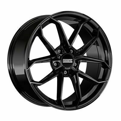 Fondmetal Zelos Llanta de aluminio Fondmetal Zelos 9.5x21 ET46 5x130 71.6 (Brillante, Negro) · Audi E-Tron