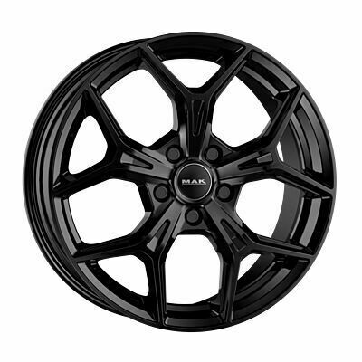 MAK Epica Llanta de aluminio MAK Epica 7x17 ET42 4x108 65.1 (Brillante, Negro) · Citroën C3