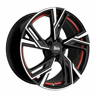 MAM RS5 Llanta de aluminio MAM RS5 7x16 ET38 5x100 63.4 · Seat Ibiza