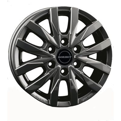 Llanta de aluminio Borbet Design CW6 6.5x16 ET54 6x130 84.1 (Antracita, Brillante) · Mercedes Sprinter