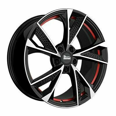 MAM RS6 Llanta de aluminio MAM RS6 7x16 ET38 5x100 63.4 · Seat Ibiza
