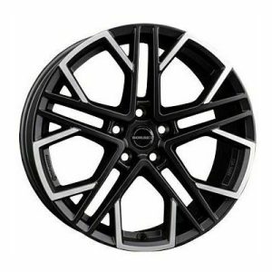 Borbet XV Llanta de aluminio Borbet XV 8.5x19 ET38 5x112 72.5 (Mate, Negro, Pulido) · Mercedes Clase C