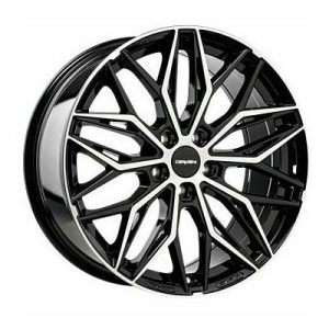 Llanta de aluminio Carmani 26 MAX 8.5x19 ET40 5x114.3 64.3 (Negro, Pulido) · Tesla Model 3