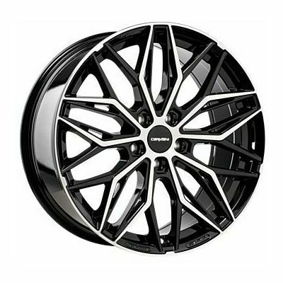 Llanta de aluminio Carmani 26 MAX 7.5x19 ET45 5x108 72.6 (Negro, Pulido) · Ford Puma