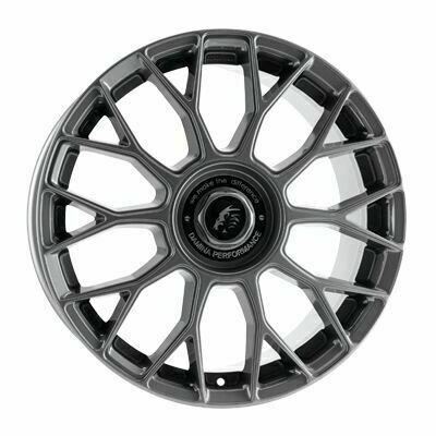 Llanta de aluminio Damina Performance DM10 8x18 ET35 5x112 72.6 · Chrysler Crossfire