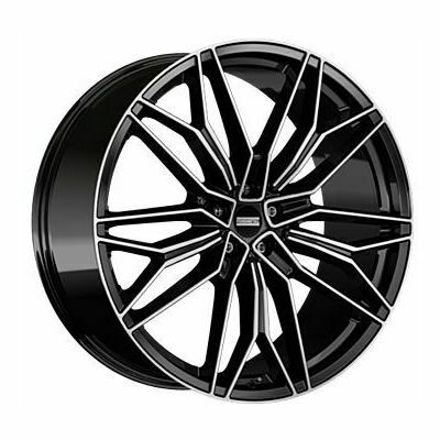 Llanta de aluminio Fondmetal STC-23 10x23 ET28 5x130 71.6 (Brillante, Negro) · Lamborghini Urus