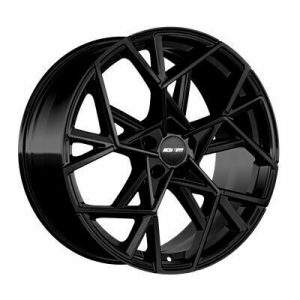 Llanta de aluminio GMP Italia Cartesio 7x17 ET30 4x98 58.1 (Brillante, Negro) · Fiat 500