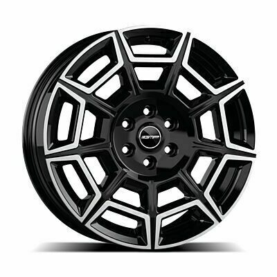 Llanta de aluminio GMP Italia Pervan 8x18 ET52 6x139.7 93.1 (Diamante, Negro) · Ford Ranger