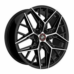 Llanta de aluminio Keskin KT25 8.5x19 ET35 5x114.3 72.6 (Negro, Pulido) · Toyota C-HR