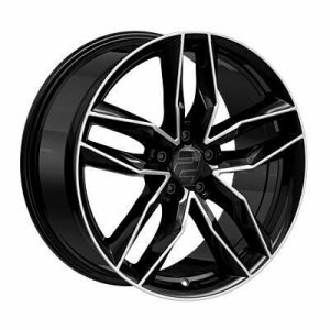 Llanta de aluminio 2DRV WH40 9x20 ET35 5x112 66.6 (Negro) · BMW X5
