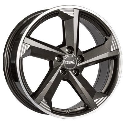 Llanta de aluminio DBV Torino III 8x18 ET40 5x108 70.1 (Gris, Plata) · Peugeot 3008