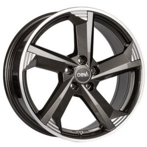 DBV Torino III Llanta de aluminio DBV Torino III 8x18 ET40 5x108 70.1 (Antracita) · Peugeot 3008