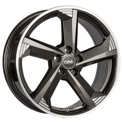 Llanta de aluminio DBV Torino III 8x19 ET42 5x108 70.1 (Antracita) · Ford Puma