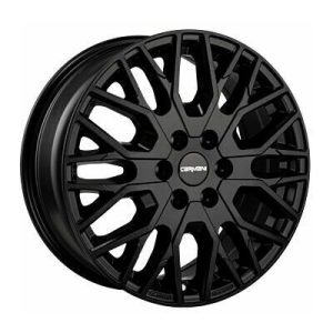 Llanta de aluminio Carmani 20 Ludwig 6.5x16 ET38 5x100 63.4 (Mate, Negro) · Seat Ibiza