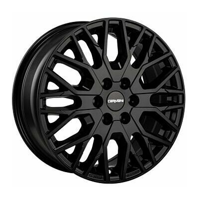 Carmani 20 Ludwig Llanta de aluminio Carmani 20 Ludwig 6.5x16 ET38 5x100 63.4 (Mate, Negro) · Seat Ibiza