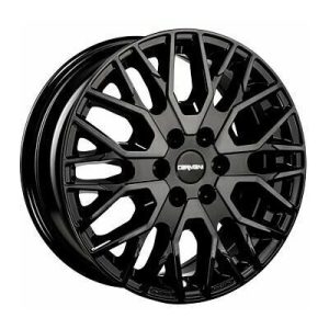 Llanta de aluminio Carmani 20 Ludwig 6.5x16 ET38 5x100 63.4 (Negro) · Seat Ibiza