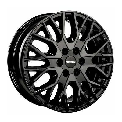 Llanta de aluminio Carmani 20 Ludwig 6.5x16 ET38 5x100 63.4 (Negro) · Seat Ibiza
