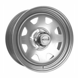 Dotz Dakar 4x4 Llanta de aluminio Dotz Dakar 4x4 6x15 ET0 5x139.7 110 (Brillante, Gris, Plata) · Daihatsu Feroza