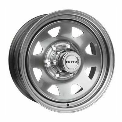 Llanta de aluminio Dotz Dakar 4x4 7x16 ET24 6x139.7 93 (Gris, Plata) · Ford Ranger