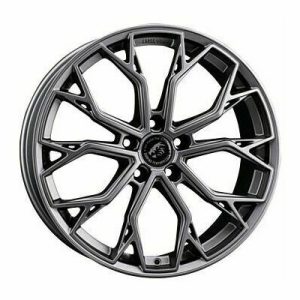 Llanta de aluminio Damina Performance DM18 8.5x19 ET45 5x112 66.6 (Gris) · Mercedes GLA