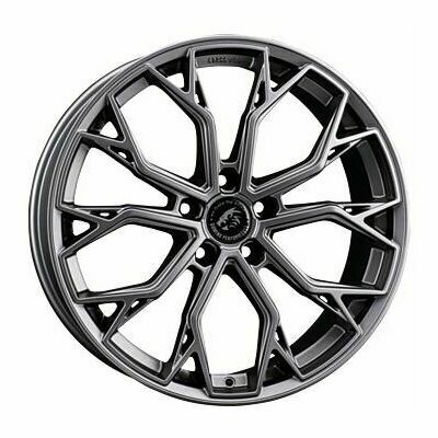 Llanta de aluminio Damina Performance DM18 8.5x19 ET45 5x112 66.6 (Gris) · Mercedes GLA