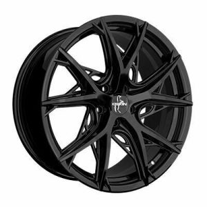 Llanta de aluminio Keskin KT24 8.5x19 ET45 5x114.3 72.6 (Negro) · Mazda CX-80