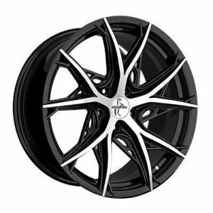 Llanta de aluminio Keskin KT24C 8.5x19 ET35 5x114.3 72.6 (Negro, Pulido) · Toyota Highlander