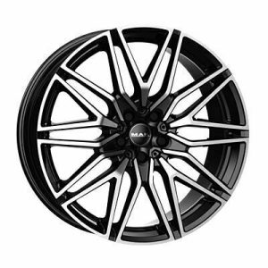 Llanta de aluminio MAK Sturm 9.5x21 ET18 5x120 66.6 (Negro) · BMW XM