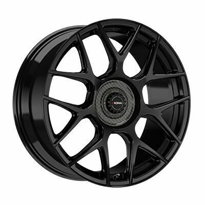 Llanta de aluminio Ronal RF1 REV-CRB 10x20 ET35 5x114.3 82.05 (Mate, Negro) · Maserati Ghibli