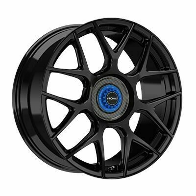 Llanta de aluminio Ronal RF1 REV-CRM 10x20 ET35 5x114.3 82.05 (Mate, Negro) · Maserati Quattroporte