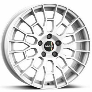 Llanta de aluminio MAK APX 7x18 ET35 4x98 58.1 (Blanco, Brillante) · Fiat 500