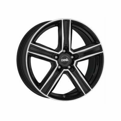 Llanta de aluminio DBV Vegas KG 9.5x19 ET45 5x114.3 64.1 (Negro) · Tesla Model Y
