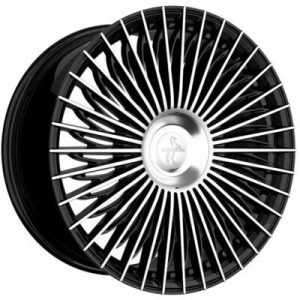 Llanta de aluminio Keskin KT X1 8.5x19 ET35 5x114.3 72.6 (Negro, Pulido) · Mitsubishi Lancer Evo