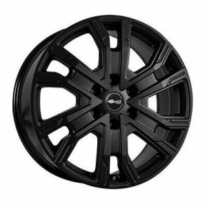 Llanta de aluminio Brock Mmda08 8.5x20 ET40 6x139.7 67.1 (Mate, Negro, Sat) · Mitsubishi Pajero