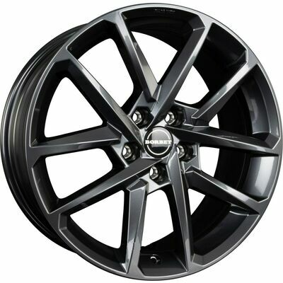 Llanta de aluminio Borbet N 8x19 ET45 5x108 72.5 (Gris) · Ford Puma